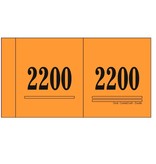 CombiCraft Dubbelnummers, Garderobenummers, Loten of Lootjes - Goody per 1000 Dubbelnummers