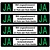 Ja-Ja plaatje 93x19mm passend in BBK postkasten