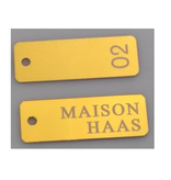 Maison Haas Hustinx Sleutellabel