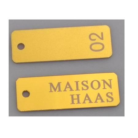 Maison Haas Hustinx Sleutellabel