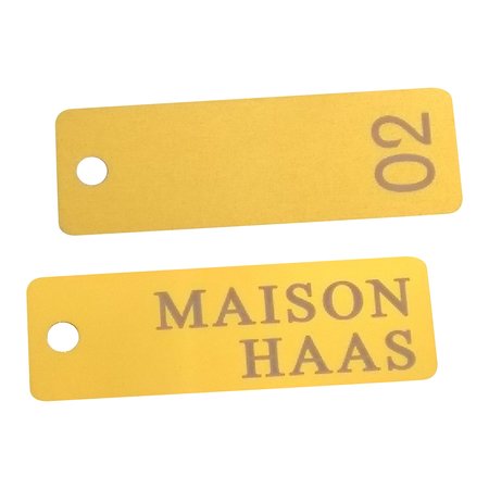 Maison Haas Hustinx Sleutellabel