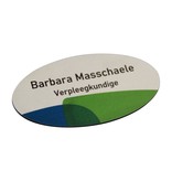 CombiCraft Kunststof Naambadge met full colour Texture bedrukking