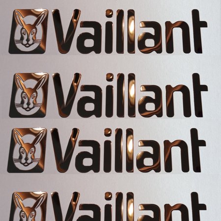 Chrosomax dunne 3d-letters en cijfers van mooi zilver glans verchroomd metaal en voorzien van dubbelzijdig tape.