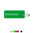 CombiCraft Sleutellabel of Sleutelhanger Avocado