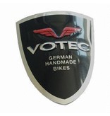 Conisch of gebogen logoplaatjes, mooi naar wens gebogen logo plaatjes