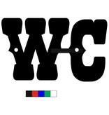 Toiletbordje WC in Plexiglas type Canyon in de stijl van het Wilde Westen  Plexiglas, 3mm dik in diverse groottes te bestellen.