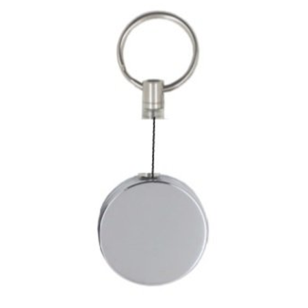Rollmatic Sleutelhanger Ø40mm met 90cm uittrekbaar Nylon koord