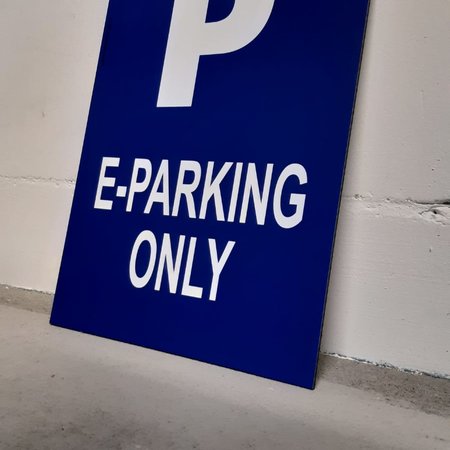 Bordje - Parkeerplaats met jouw tekst 21x30cm