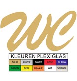 Toiletbordje WC in Plexiglas type Brussel in Plexiglas, 3mm dik in diverse groottes te bestellen.