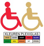 CombiCraft Plexiglas Toiletbordje Invalide in 10 kleuren beschikbaar