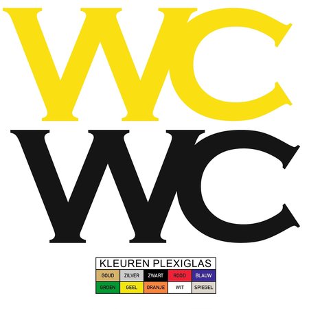 Toiletbordje WC in Plexiglas type Horse in Plexiglas, 3mm dik in diverse groottes te bestellen.