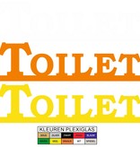 Plexiglas Toiletbordje Toilet in 10 kleuren beschikbaar