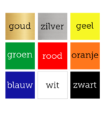Acrylaat Huisnummer of Deurnummer met uitgespaard nummer (1 karakter)