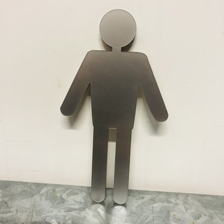 Plexiglas Toiletbordje Heren in 10 kleuren beschikbaar