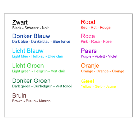 Nummerplaatjes Aluminium Wit 70x20mm Rechthoek ½mm dik met bedrukking en 2 gaatjes