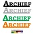 Archief bordje in 3D Plexiglas