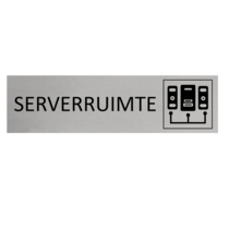 Aluminium Deurbordje Serverruimte