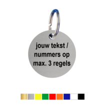 Sleutellabels rond