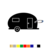 CombiCraft Caravan Sleutellabel