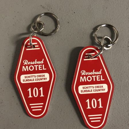 Gepersonaliseerde Schitt's Creek Sleutelhanger 80x40,5mm