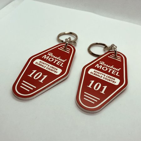 Gepersonaliseerde Schitt's Creek Sleutelhanger 80x40,5mm