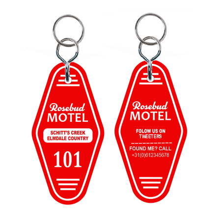 Gepersonaliseerde Schitt's Creek Sleutelhanger 80x40,5mm