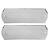 100% Elox Aluminium brievenbus 280x90mm