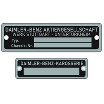 Tot 20cm² Industrieplaatjes - Typeplaatjes - Weersbestendig