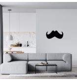 Losse Plexiglas 3D Snor wanddecoratie voor aan de muur