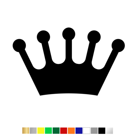 Losse Plexiglas 3D Kroon wanddecoratie voor aan de muur