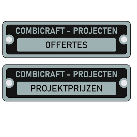 Project artikelen op offertebasis