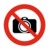 Verboden te fotograferen bordje