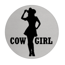 Toiletbordje Dames (Cowgirl)