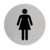 Dames toiletbordje Aluminium