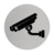 Camera aanwezig  Aluminium pictogram bordje