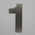 RVS 3D Nummer 1 zonder bevestiging