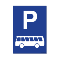 Parkeerplaats Bus Bord