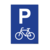Parkeerplaats Fiets Bord