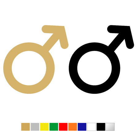 Plexiglas WC pictogram of Symbool Man