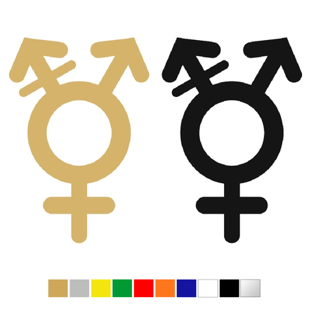 CombiCraft Plexiglas WC pictogram of Symbool Genderneutraal