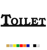 Plexiglas Toiletbordje Toilet in 10 kleuren beschikbaar