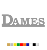 Plexiglas Toiletbordje Dames in 10 kleuren beschikbaar