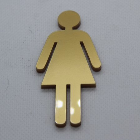 Plexiglas Toiletbordje Dames in 10 kleuren beschikbaar