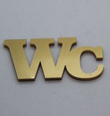 Toiletbordje WC in Plexiglas type Claire in Plexiglas, 3mm dik in diverse groottes te bestellen.