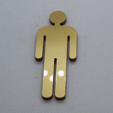 Plexiglas Toiletbordje Heren in 10 kleuren beschikbaar