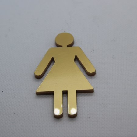 Plexiglas Toiletbordje Dames in 10 kleuren beschikbaar