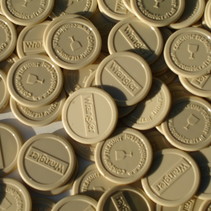 1000 Reliëfmunten met twee ongelijke zijden