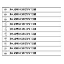 Witte Polsbandjes eigen tekst
