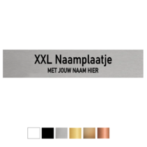 XL-Naamplaatje 150x30mm