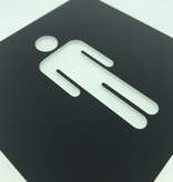 Heren toiletbordje Serie Plex